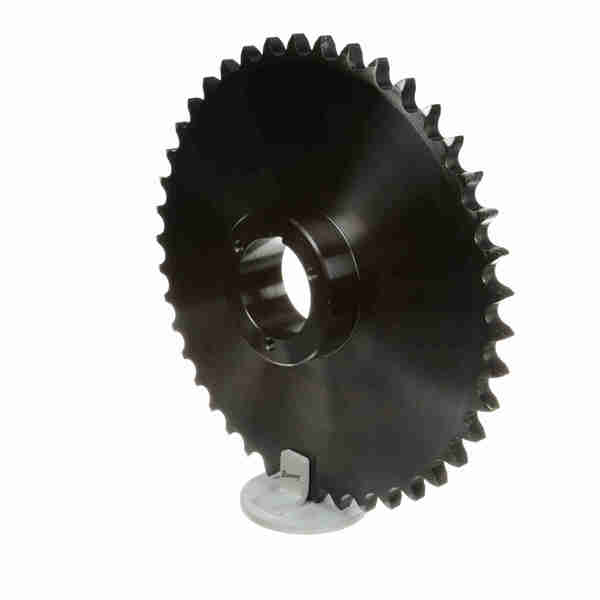 Browning Steel Bushed Bore Roller Chain Sprocket, 80Q42 80Q42